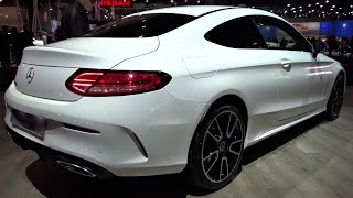 2022 Mercedes CClass Coupe Sport Edition  Interior Exterior Walkaround  Brussels Motor Show [upl. by Barboza630]