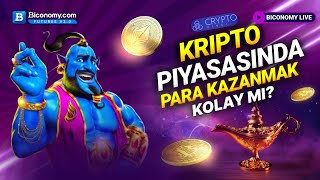 BICONOMYLIVE CRYPTO CINCI ile Kripto piyasasında para kazanmak kolay mı💰💸 [upl. by Terces]