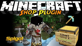 Shop  The Easiest Minecraft Shop Plugin [upl. by Kcirdahc]