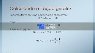 Números decimais e dízimas periódicas [upl. by Ahsienom]