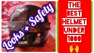 Best Helmet Under 1000  Studds Jetstar Vintage Ownership Review  4 Points to Know  sauravtupai [upl. by Ibba254]