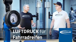 Luftdruck für Fahrradreifen  Wie viel muss rein Wir geben Richtwerte und ProfiTipps [upl. by Heidie]