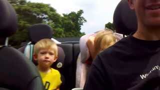 Kiddo TestDrive of a 2013 Mini Cooper S Convertible [upl. by Mohorva]