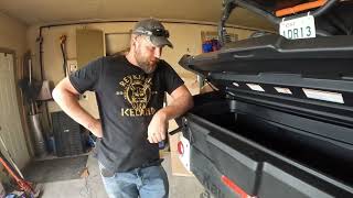 How to Install Kawasaki Teryx 4 Cargo Box [upl. by Adne896]