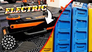 Best New Electic Jack  ROADTEK  Battery Holder for Power Tools  48TOOLS  SEMA 2024 [upl. by Nosaj]