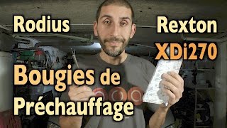 Rodius 🚙 Rexton Xdi270🕯 Bougies de Préchauffage [upl. by Miles]