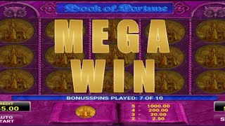 BOOK OF FORTUNE CASINO SLOTS MEGA WIN 🔥 TOP WIN 2022 لكم التعليق [upl. by Ecerahc]