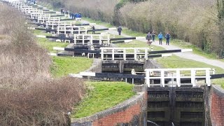 Caen Hill Locks Devizes [upl. by Rudiger]