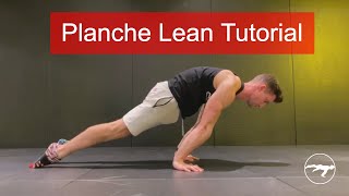 How To Planche Lean  Planche Progression Tutorial [upl. by Caswell]