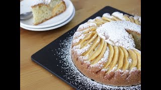 Gâteau aux pommes  une recette trop facile [upl. by Mitzie]