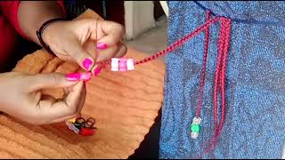 How to add beads to braids with beader [upl. by Papp563]