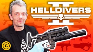 Firearms Expert Reacts to Helldivers 2 PART 3 [upl. by Ceevah]