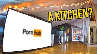 WE MADE THE BEST BLANKET FORT  Kitchen TV Computer Bedroom and MORE [upl. by Aleac]