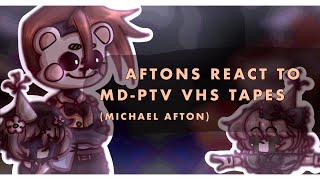 Aftons React to VHS Tapes  EnnardMolten Freddy  Part 3 of Reaction Videos  😭😭 [upl. by Eelirem443]