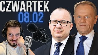 CZWARTEK 8 LUTEGO 2024 SPRAWKI RANO ☕️🎧 O krzywdzie sakramentach sankcjach i innych sprawkach [upl. by Bernita70]