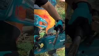 Makita Chainsaw 40V XGT Brushless 35cm 14quot Top Handle Brushless Motor Woodworking Electric Saw [upl. by Viridi]