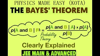 PROBABILITY AND DISTRIBUTION BAYS THEOREM MEAN OF BERNOULLIS DISTRIBUTION FOR JEE ADVANCE  1 [upl. by Goraud]