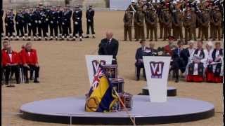 The Road to Mandalay by Rudyard Kipling read by Charles Dance  70th VJ Day commemoration London [upl. by Pollyanna71]