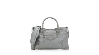 Balenciaga Giant Silver Small City Gris Haussmannien [upl. by Lua]