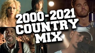 Country Songs 2000 to 2021 🤠 Throwback Hits amp New Country Music 2021 [upl. by Ogaitnas932]