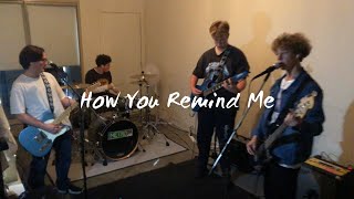 Nickelback  How You Remind Me Band Cover with Lyrics [upl. by Hosea605]