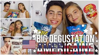 ★BIG DEGUSTATION AMERICAINE★ wma soeur  MY LITTLE AMERICA [upl. by Aihsined]