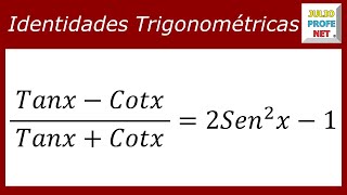 Demostración de identidades trigonométricas  Ej 1 [upl. by Gerry]