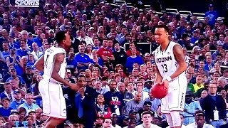 LMAO Uconn PG Shabazz Napier PUSHES Teammate Ryan Boatright During Game [upl. by Stetson]