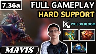 736a  Mavis DAZZLE Hard Support Gameplay  Dota 2 Full Match Gameplay [upl. by Thursby904]