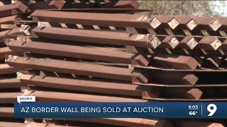 Arizona border wall being sold at auction [upl. by Amitarp]