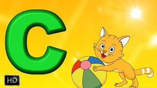 ABC Songs For Children  C for CAT  Phonics Song with Lyrics [upl. by Angeline]