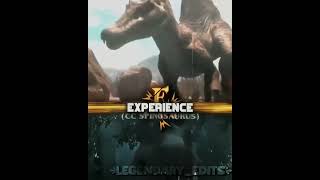 CC SPINOSAURUS VS JP3 SPINOSAURUS  LegendaryEdits 🔥 alightmotion edit fypviral [upl. by Thayer]