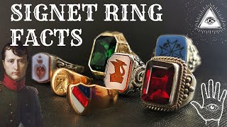 Signet Ring Facts Symbols of Authority and Identity Throughout History [upl. by Ttenrag123]