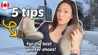 What shoes to buy for Winter in Toronto to stay warm and safe [upl. by Zavala837]