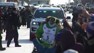 RAW VIDEO Ryan Redington wins 2023 Iditarod [upl. by Llevol]