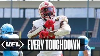 Every touchdown of Week 1  UFL [upl. by Yentuoc469]