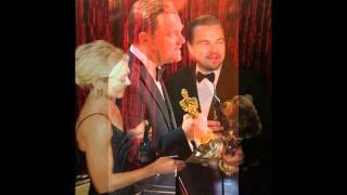 Kate Winslet Gives Leo DiCaprio Sweet Kiss On The Neck For Luck Just Before Oscar Win — Watch [upl. by Pinzler]