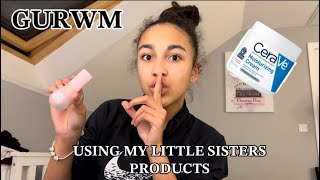 GURWM USING MY LITTLE SISTERS PRODUCTS [upl. by Monafo]