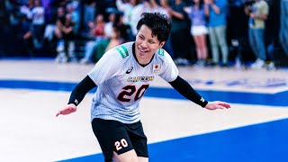 Tomohiro Yamamoto Fastest Volleyball Libero [upl. by Fanchon]