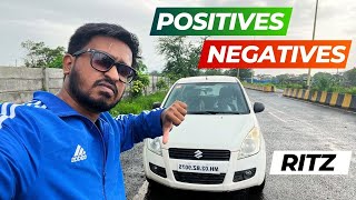 Maruti Suzuki Ritz Second Hand Positives and Negatives  Ritz Car Review in 2023 [upl. by Ihsakat]