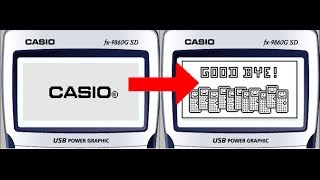 changer lécran dextinction de sa calculatrice CASIO [upl. by Beghtol]