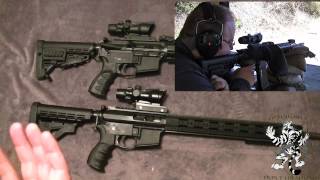 1x30 True Fiber Optic Green dot sight Fake ACOG Review and Update [upl. by Dauf]