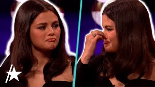 Selena Gomez Cries In TV Intv After Comedian Praises Her For Sharing Personal Health Journey [upl. by Siward]