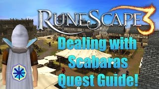 Runescape 3 Dealing with Scarbaras Quest Guide 2014 [upl. by Yentiw]