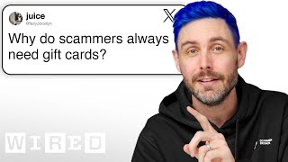 Scammer Payback Answers Scam Questions  Tech Support  WIRED [upl. by Annavoj]