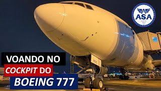 VOANDO no COCKPIT do BOEING 777 da LATAM  EP 492 [upl. by Llenwad]