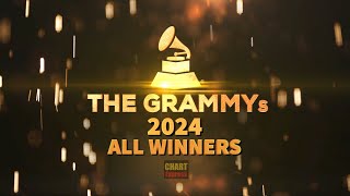 Grammys 2024  ALL WINNERS  The 66th Annual Grammy Awards 2024  February 04 2024  ChartExpress [upl. by Durston]