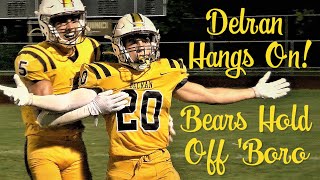 Delran 27 Willingboro 14  Week 0 Highlights  Zach PalmerSmith 162 yards 3 TDs [upl. by Ashla]