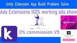 Unity Ads Extension For Kodular High eCPM  Latest SDK  100 Working on Kodular [upl. by Acirderf]