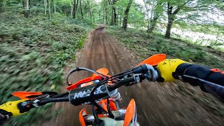 The Best Enduro Event Ive Ever Ridden  18 Miles Of Amazing Trails RAW LAP [upl. by Noremak]